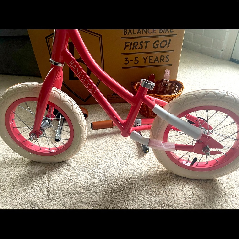 Banwood Balance Bike girls 3-5 years old.